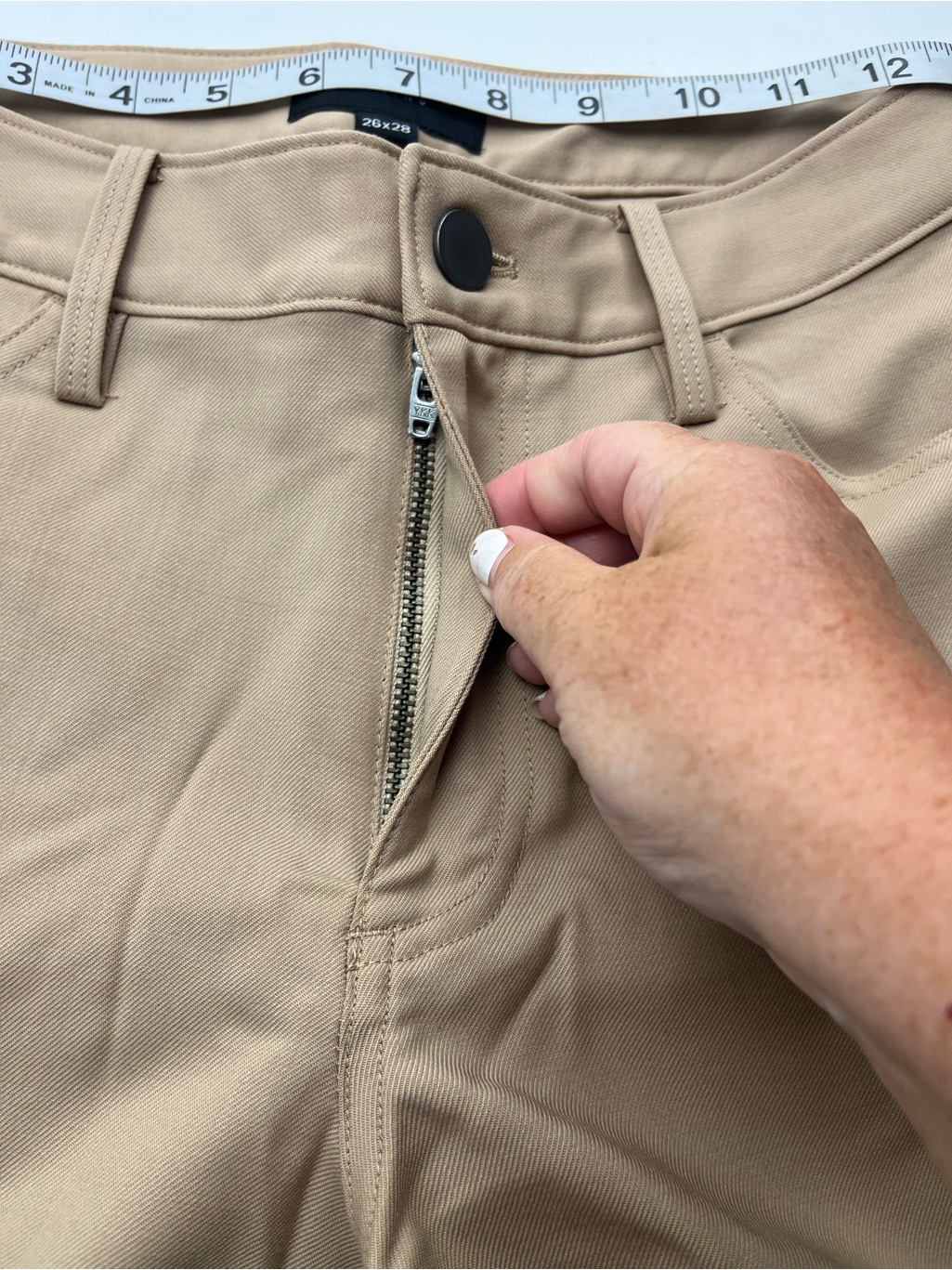 Unbound Merino Wool Women's Slim Merino Travel Pants 26 X 28 Tan Khaki Stretch — image 8 of 8